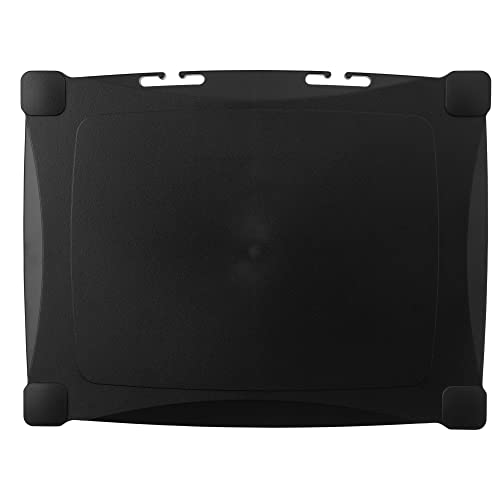 Kantek Two Tier Height Adjustable Computer Monitor Stand Organizer, Removable Organizing Drawer, Cable Management, 17'' X 13.25'