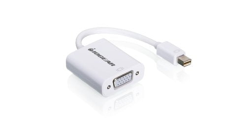 Iogear Mini Displayport To Vga Adapter Cable, White, Gmdpvgaw6