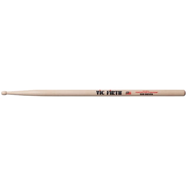 Vic Firth - American Custom Drumsticks - Sd1 - General Purpose Drumsticks - Maple - Wood Tip
