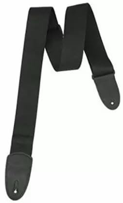 A1 EssAncial | Adjustable Nylon Guitar Strap  Black