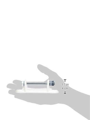 Field Guardian Wood Post Polytape Metal Split Bolt Tensioner, 2 Inch, White