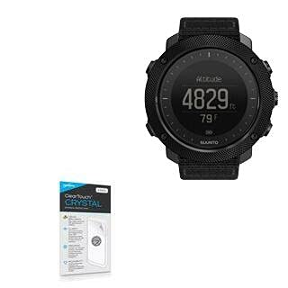 Boxwave Screen Protector Compatible With Suunto Traverse Alpha   Cleartouch Crystal (2 Pack), Hd Film Skin   Shields From Scratc