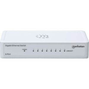 Manhattan 8 Port Gigabit Ethernet Switch (560705)