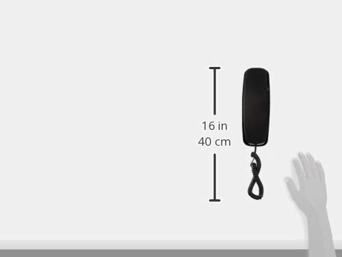 At&T 89-0008-05 Model 93040; At&T 210 Trimline Corded Phone, Black