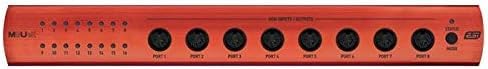 Esi M8U Ex: 16-Port Usb 3.0 Midi Interface - Class-Compliant, Plug-And-Play Connectivity For Pc/Mac, With Standalone Functionali