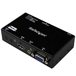 Startech Vs221Vga2Hd Hdmi/Vga To Hdmi Converter Switch For Computer