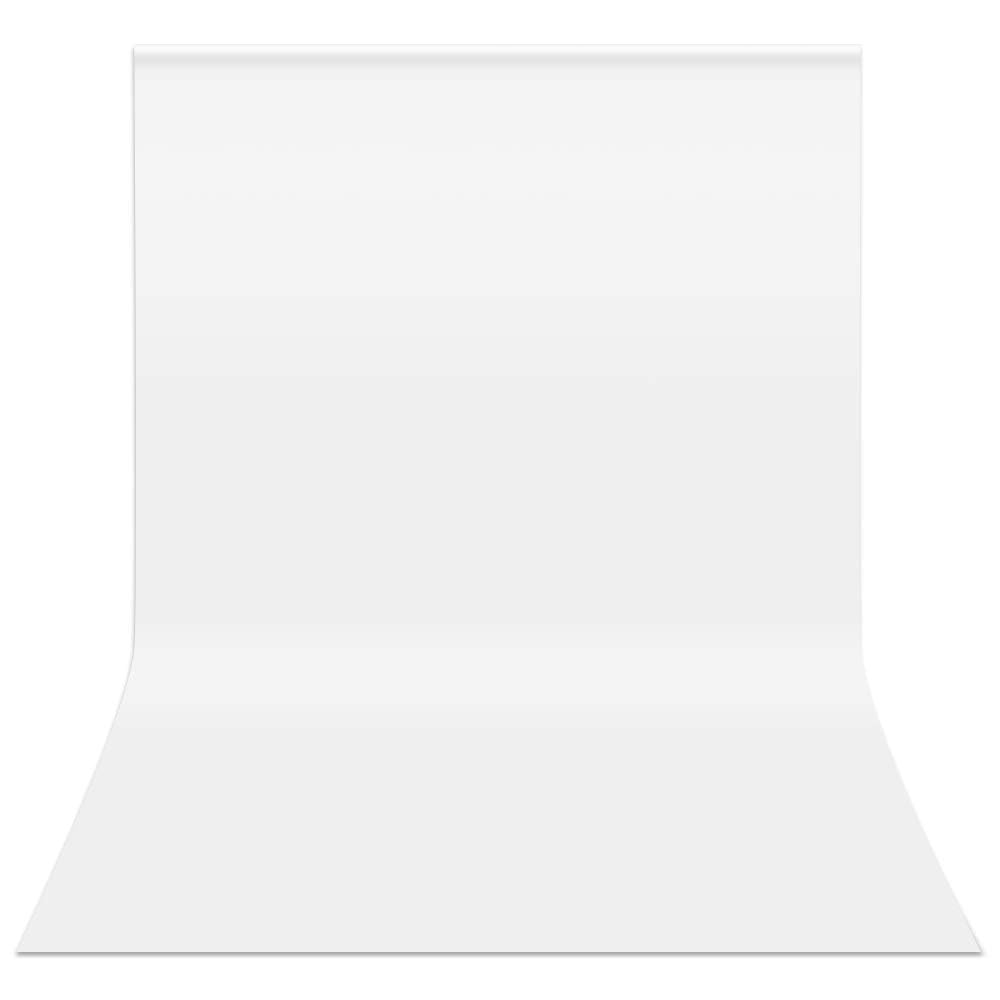 Hemmotop White Backdrop Background 10X12 Ft White Backdrop Screen For Photography, Seamless White Photography Backdrop Backgroun