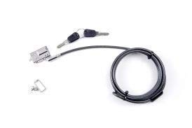 Noble Wedge Low Profile Lock For Dell Consumer And Gaming Laptops (Inspiron, Vos