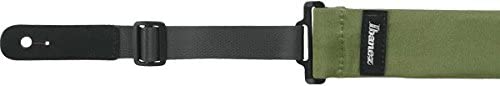 Ubersweet Moss GreenIbanez GSF50 POWERPAD Guitar Strap for Guitar or Bass Adjustable Strap with Pad