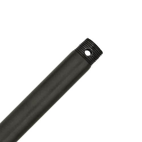 Monte Carlo Dr48Bk Indoor / Outdoor Ceiling Fan Downrod 48 Inch, Matte Black