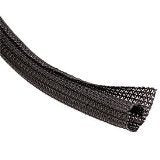 Techflex 3/8'' F6 Split Sleeving   Total 100' Feet   Black