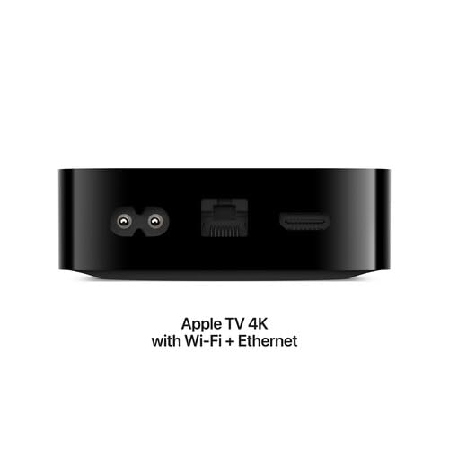 Apple Tv 4K Wi Fi (3Rd Generation) With Siri Remote & Apple 1 Year Limited Warranty (128 Gb Wifi & Ethernet)