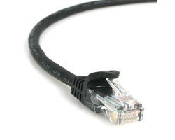 Startech 3 Ft Black Cat5E Snagless Utp Patch Cable