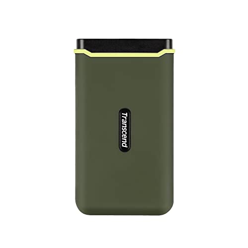 Transcend Ts1Tesd380C 1Tb Usb 3.2 Gen 2X2 Usb Type C Esd380C Portable, Rugged Ssd Solid State Drive