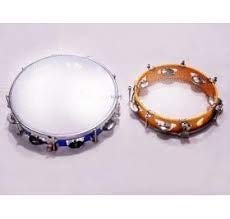 Hand 8 and 10 daffli ( COMB OF 2 PC) tambourine