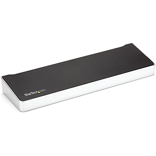 Startech.Com Usb-C 4K Triple Display Laptop Docking Station With Displayport & Hdmi - 60W Pd - Usb 3.1 Dock For Windows & Macboo