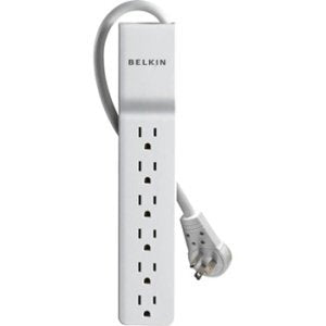 Belkin Be106001 06R 720J 6 Outlet Surge 6 Cord