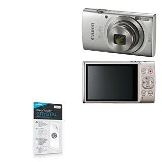 Boxwave Screen Protector For Canon Powershot Elph 180 (Screen Protector Cleartouch Crystal (2 Pack), Hd Film Skin   Shields From