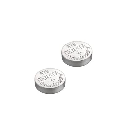 Renata 379 Sr521Sw Batteries   1.55V Silver Oxide 379 Watch Battery (2 Count)