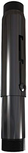 Crimson Av Ea0611 Adjustable Length Extension Column, Black, 6'' 11'' Drop Length