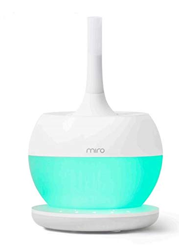 MIRONR08M Cream White Completely Washable Modular Sanitary Humidifier, Large Room, Easy to Clean, Easy to Use  Premium CoolMi