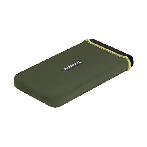 Transcend Ts1Tesd380C 1Tb Usb 3.2 Gen 2X2 Usb Type C Esd380C Portable, Rugged Ssd Solid State Drive