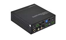 Kanex Pro Mini 3 Input (1 Digtal, 2 Analog) Audio Amplifier With Mic Mixer, 40 Watt Amplifier Output At 70V Or 100V, Ir Remote &