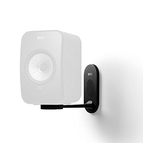 Kef Lsx B1 Wall Bracket (Black, Pair)