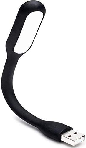 Finenic Usb Led Light Lamp For Power Bank (10 Pcs) Portable Eye Care Mini Night Light With Flexible Arm, Usb Gooseneck Reading L