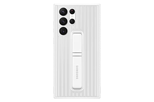 Samsung Galaxy S22 Ultra Protective Standing Cover, High Protection Phone Case, 2 Detachable Kickstands, 2 Viewing Angles, Us Ve