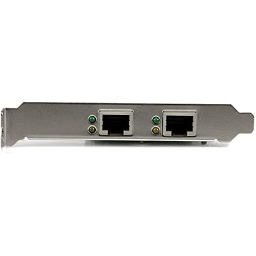 Startech.Com Dual Port Pcie Network Card   Low Profile   Rj45 Port   Realtek Rtl8111H Chipset   Ethernet Network Card   Dual Por