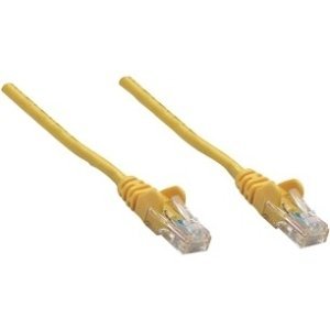 Intellinet Network Solutions   Intellinet Patch Cable, Cat5E, Utp, 10', Yellow   Pvc Cable Jacket For Flexibility And Durability