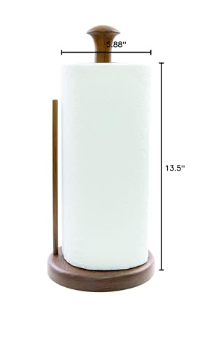 Whitecap 62444 Teak Stand Up Paper Towel Holder, Brown,WBKITB017MP7SR8