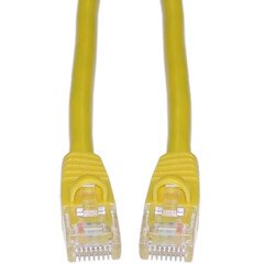 Pcconnect Cat5E Utp Yellow 5 Foot Snagless/Molded Boot Ethernet Cable
