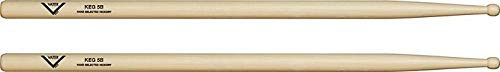 Vater 5B Keg Wood Tip Hickory Drumsticks, Pair