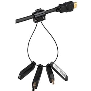 Digitalinx Libertyav Hdmi Adapter Ring With Displayport, Mini Dp & Usb C Adapters Provide Device Connectivity For Conference Roo