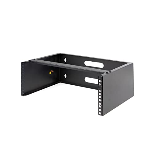 Startech.Com 4U Wall Mount Network Rack   14 Inch Deep (Low Profile)   19'' Patch Panel Bracket For Shallow Server And It Equipm