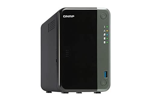 Qnap Ts-253D-4G 2 Bay Nas For Professionals With Intel Celeron J4125 Cpu And Two 2.5Gbe Ports