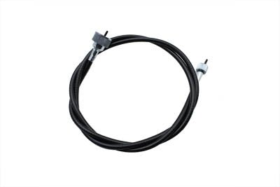V Twin 36 0512 51'' Black Speedometer Cable