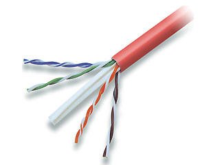 Belkinponents Network Cable - Bare Wire - Bare Wire - 1000 Ft - Utp - ( Cat 6 ) - Red