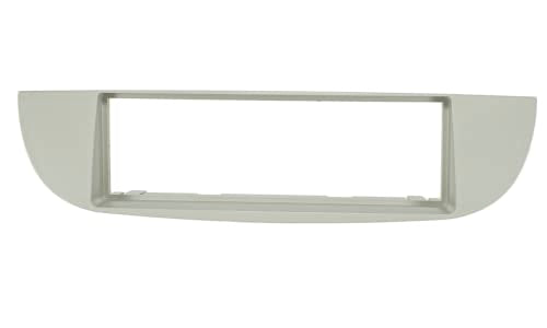 Sound Way Single Din Car Radio Installation Kit Fascia Adapter For Fiat 500 Cinquecento White Pearl