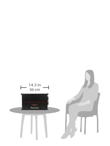 Pioneer Gm A5702 2 Channel, Class Ab, 1000 W Max Power   Bridgeable Multi Channel Amplifier