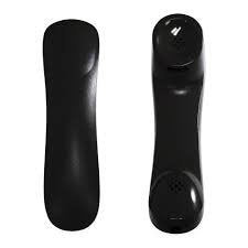 The Voip Lounge Replacement Black Handset With Curly Cord For Avaya Partner Series 2 Phone 6D 18D And 34D
