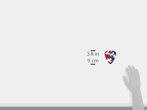 Fender Classic Celluloid Guitar Picks 351 Shape, Guitar Accessories, Confetti, Medium, 12 Pack