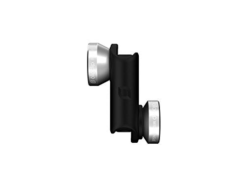 Olloclip 4 In 1 Lens For Iphone 6/6S And 6/6S Plus Silver Lens/Black Clip (Wide Angle, Fisheye And Macro Lens)