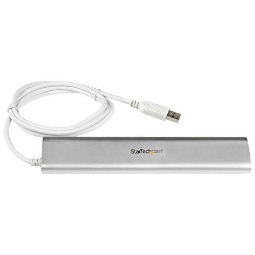 Startech.Com 7 Port Usb Hub, Usb A To 7X Usb A Ports, Usb 3.2 5Gbps, Self Powered, Portable Laptop Hub With Power Supply