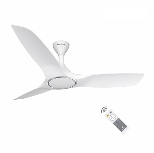 Havells Stealth Air Bldc 1200Mm Ceiling Fan| Upto 55% Energy Saving| Silent & Premium| 5 Stars Rating| 100% Copper Motor| Rf Rem