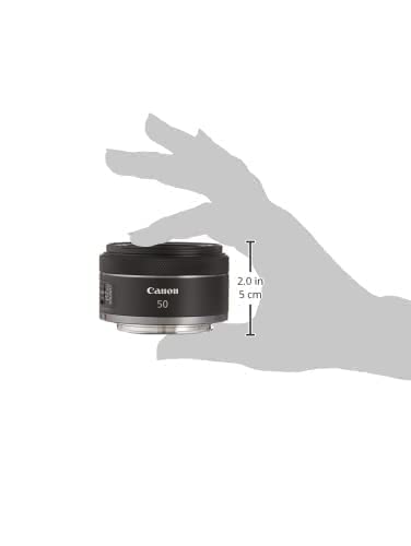 Canon Rf 50Mm F1.8 Stm Lens | Compact And Lightweight, Fast F1.8 Aperture, Compatible With All Canon Eos R Series Cameras, Black