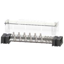 Blue Sea Systems Powerbar 1000 Stud With Cover, 12 X 3/8''