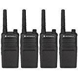 4 Pack of Motorola RMU2040 Two Way Radio Walkie Talkies (UHF)
